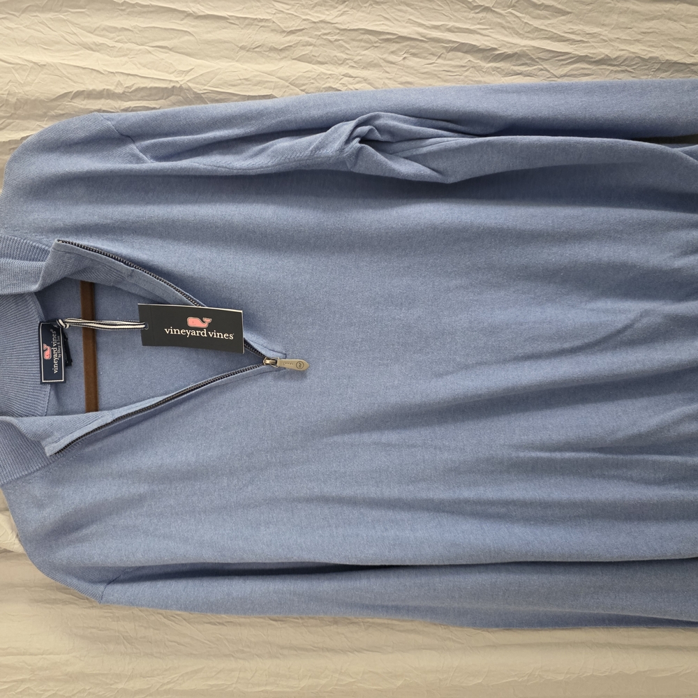 Vineyard Vines Men's Blue Sweater